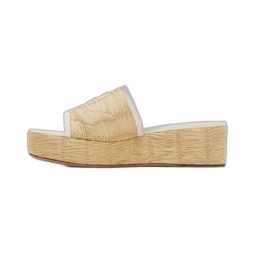 Platform Slide Sandals