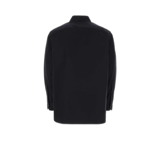 Vlogo Plaque Straight Hem Shirt