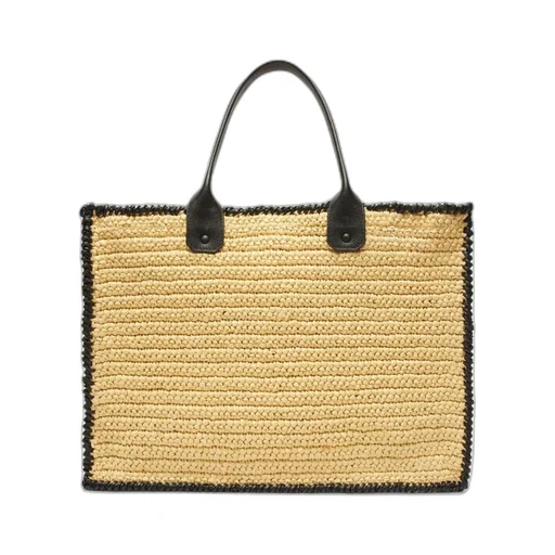 Soft Tote Raffia Crochet Large Bag