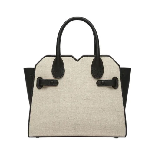 Milano Canvas Two Handles Mini Bag