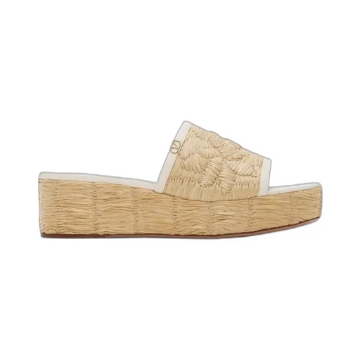 Platform Slide Sandals