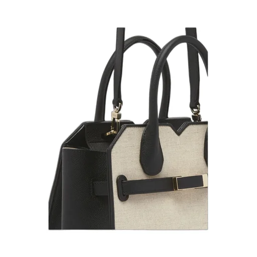 Milano Canvas Two Handles Mini Bag