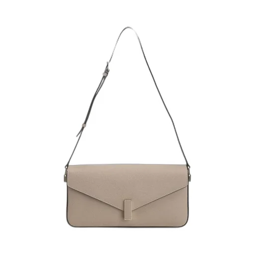 Iside Front-Flap Shoulder Bag