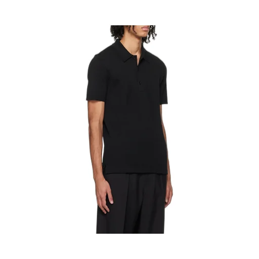 Lapel Short-Sleeved Polo Shirt