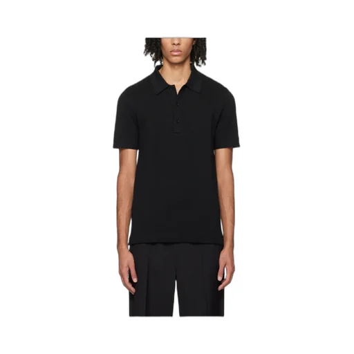 Lapel Short-Sleeved Polo Shirt