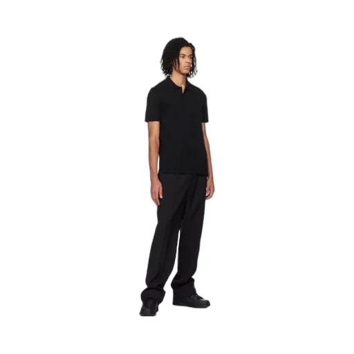 Lapel Short-Sleeved Polo Shirt