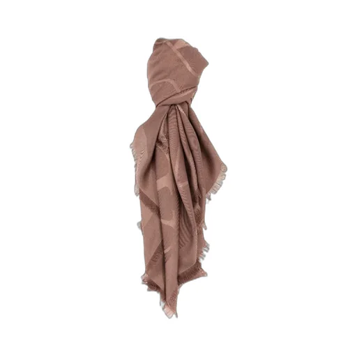 Vlogo Signature Frayed Edge Shawl