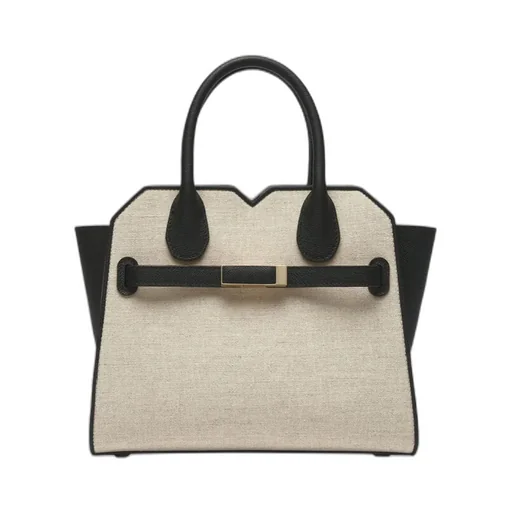 Milano Canvas Two Handles Mini Bag