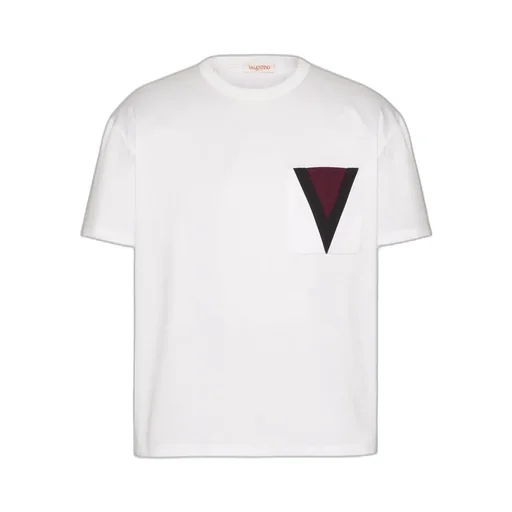 V Detailed Crewneck T-Shirt