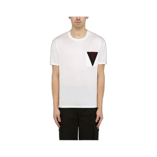 V Detailed Crewneck T-Shirt