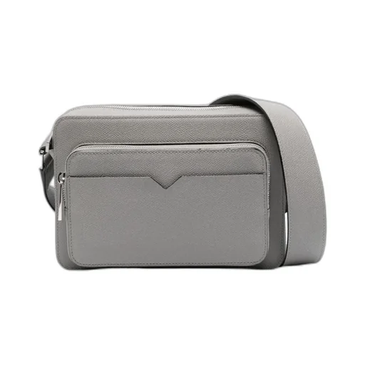 V-Line Reporter Zipped Messenger Bag