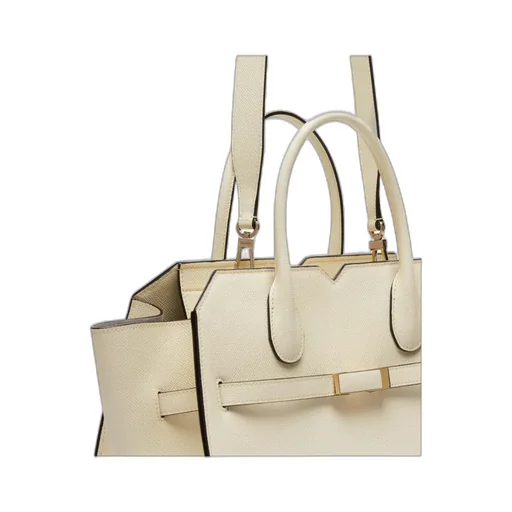 Medium Milano Leather Tote Bag