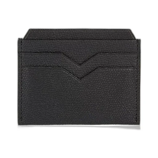 V-Shaped Lacquered Edge Cardholder