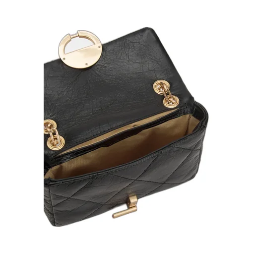 Moon Quilted Shoulder Bag