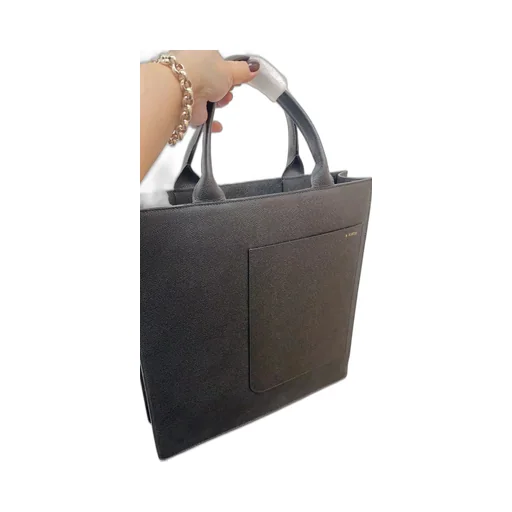 Boxy Medium Top Handle Bag