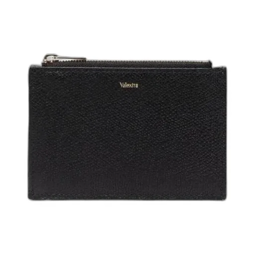 Logo-Printed Zipped Cardholder