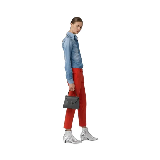 Iside Foldover Mini Top Handle Bag