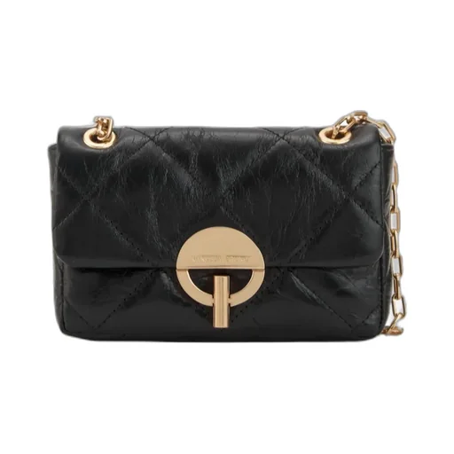Moon Quilted Shoulder Bag
