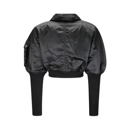 Satin Bomber Jacket