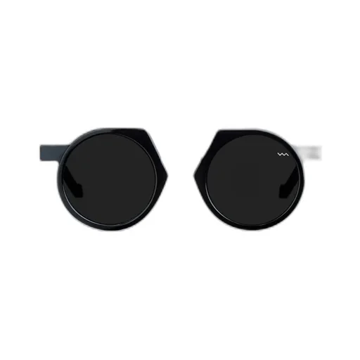 Matte Round-Frame Sunglasses
