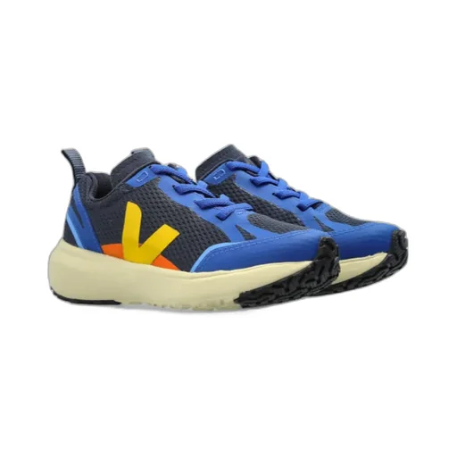 Kids Logo Patch Mesh Sneakers
