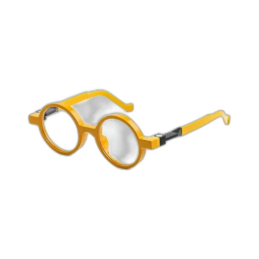 Wl0008 Round-Frame Glasses