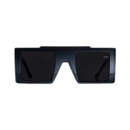 Geometric Square-Frame Sunglasses