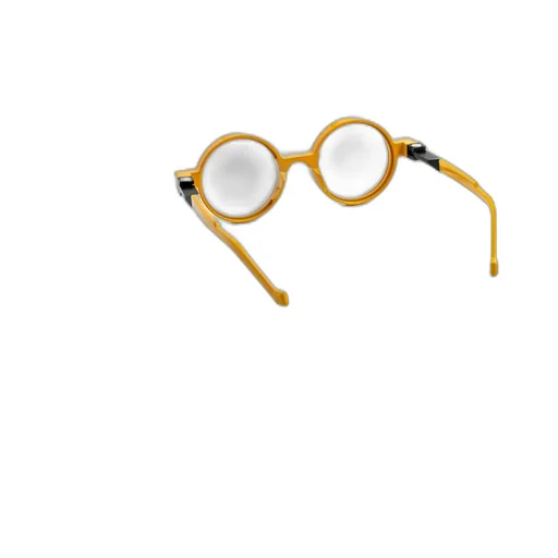 Wl0008 Round-Frame Glasses