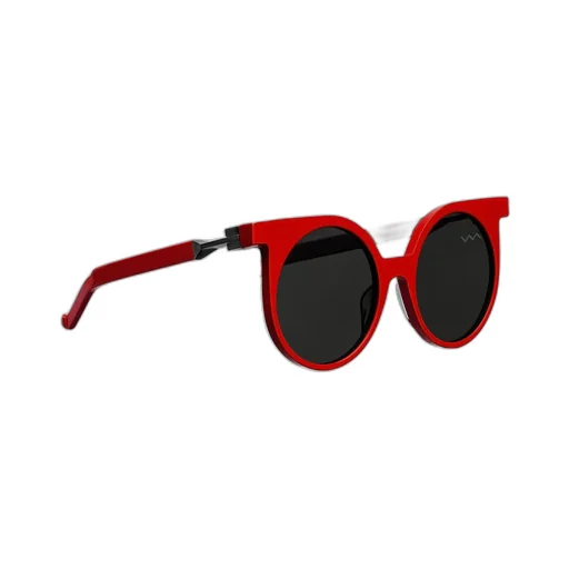 Round-Frame Tinted Sunglasses