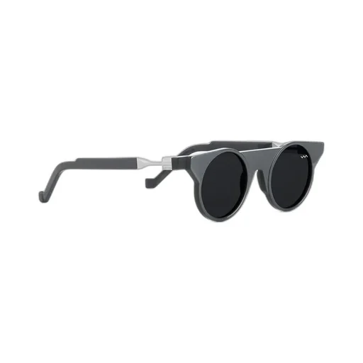 Rounded Cat-Eye Frame Sunglasses