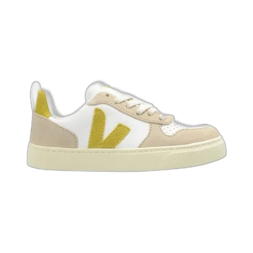 V-10 Logo Patch Sneakers