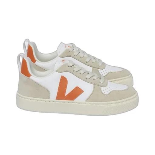 V-10 Logo Patch Sneakers