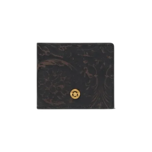 Pattern-Printed Bi-Fold Wallet