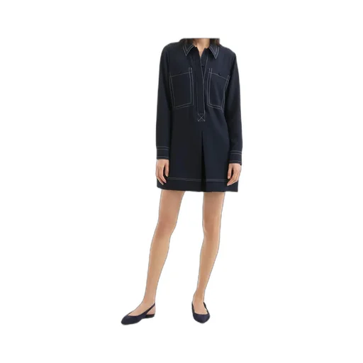 Collared A-Line Dress
