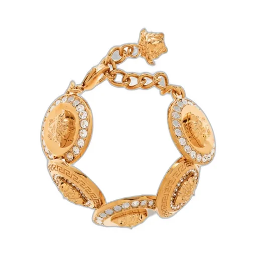 Medusa-Head Embellished Bracelet