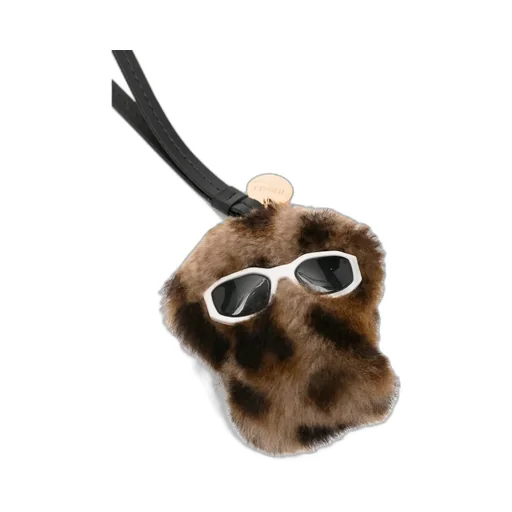 Furry Bag Keychain