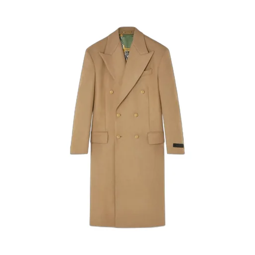 Double-Breasted Long Coat