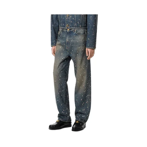 Embellished Denim Jeans