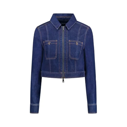 Patty Fitted Long Sleeve Denim Jacket