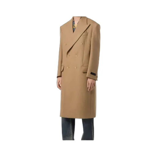 Double-Breasted Long Coat