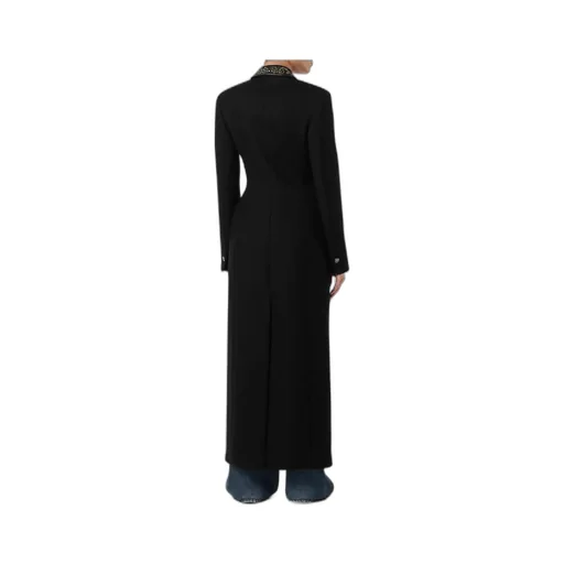 Studded Fitted Column Coat