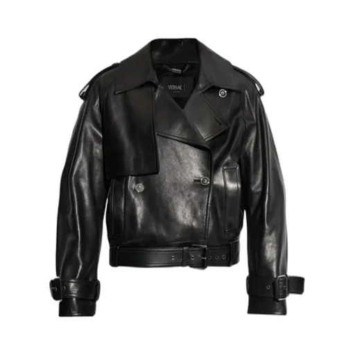 Double-Breasted Belted Jacket