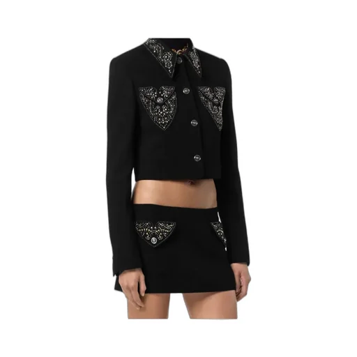 Embellished Cropped Jacket