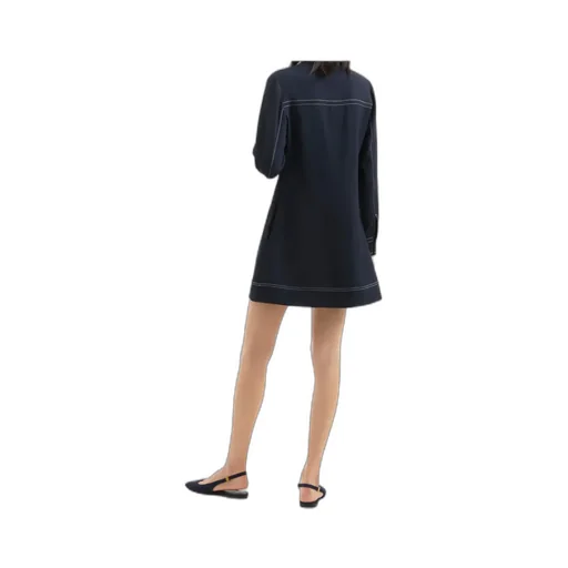 Collared A-Line Dress