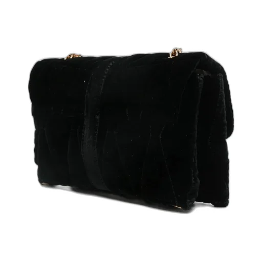 Quilted Chain-Linked Shoulder Bag