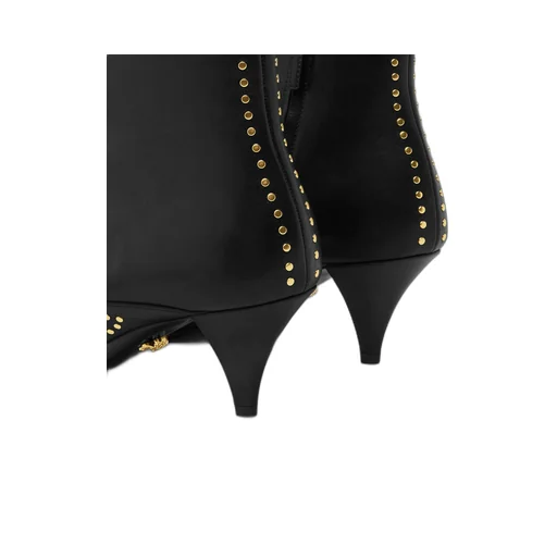 Embellished Pointed-Toe Boots