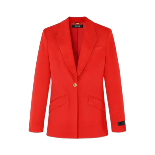 Single-Breasted Tailored Blazer