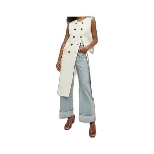 Sleeveless Long Vest