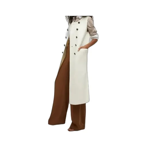 Sleeveless Long Vest