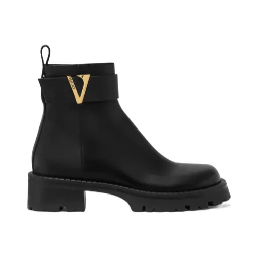 Zip-Up Ankle Boots